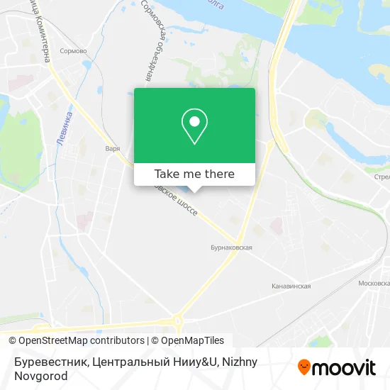 Буревестник, Центральный Нииy&U map