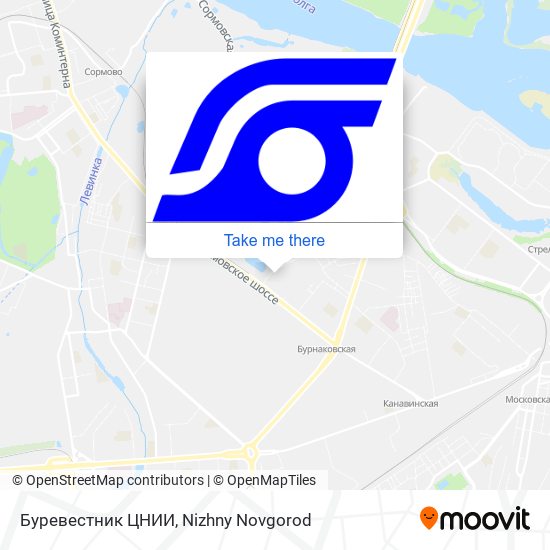 Буревестник ЦНИИ map
