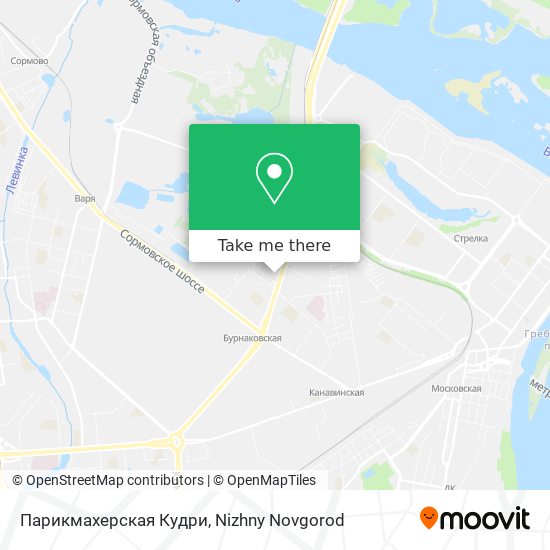 Парикмахерская Кудри map