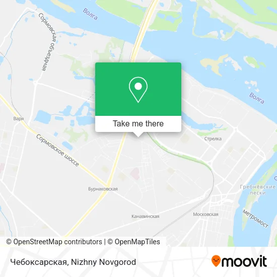 Чебоксарская map