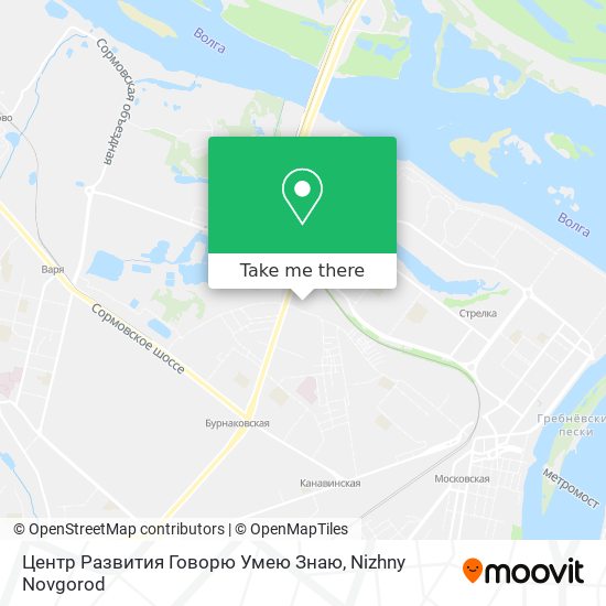 Центр Развития Говорю Умею Знаю map