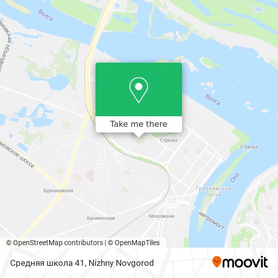 Средняя школа 41 map
