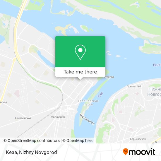 Кеза map