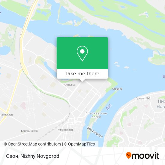 Озон map