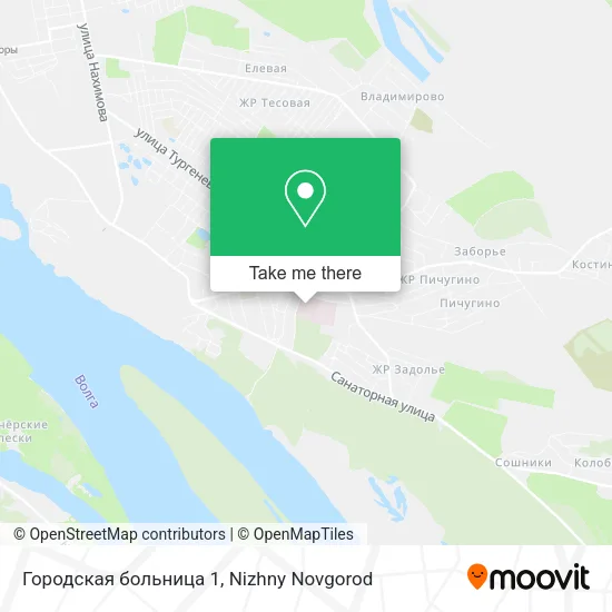 Городская больница 1 map