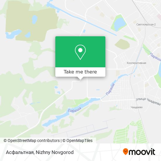 Асфальтная map