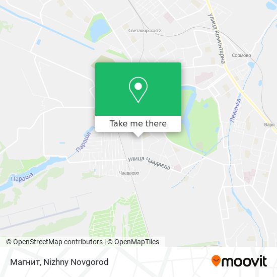 Магнит map