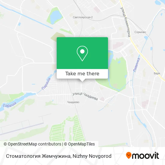 Стоматология Жемчужина map