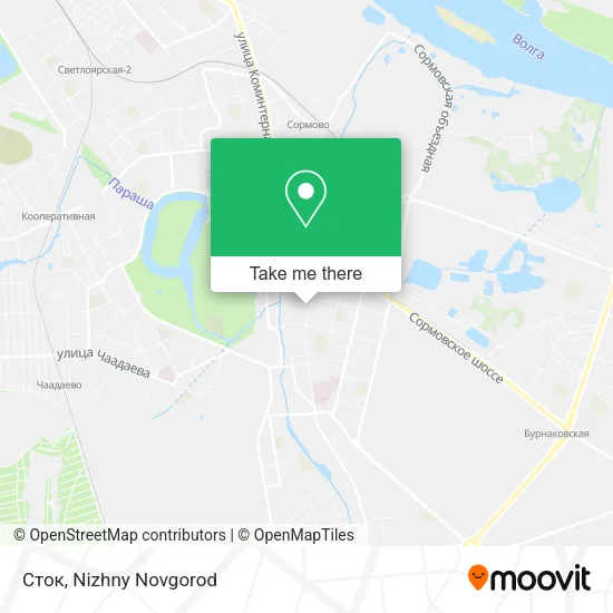 Сток map