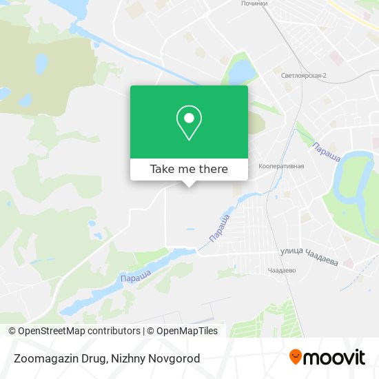 Zoomagazin Drug map
