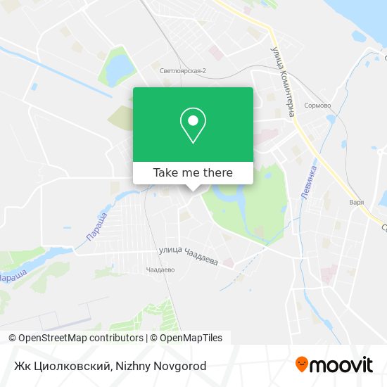 Жк Циолковский map