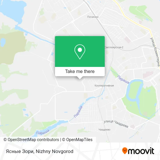 Ясные Зори map