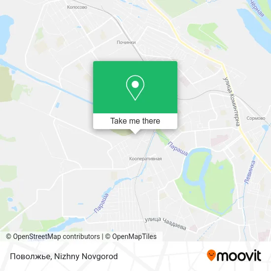 Поволжье map