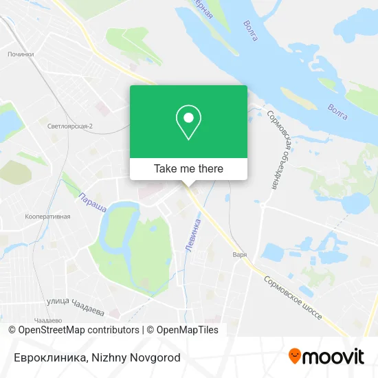 Евроклиника map