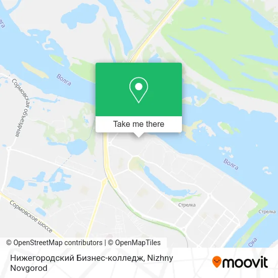 Нижегородский Бизнес-колледж map