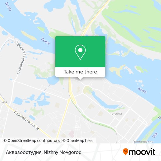 Аквазоостудия map