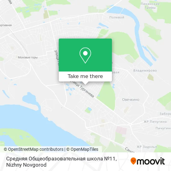Средняя Общеобразовательная школа №11 map