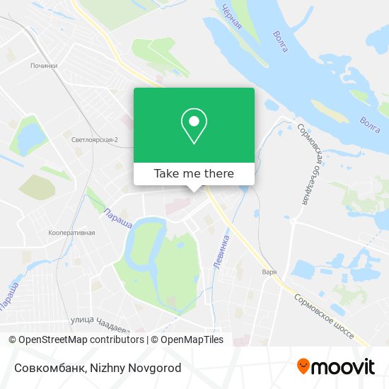 Совкомбанк map
