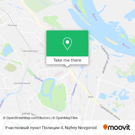 Участковый пункт Полиции 4 map