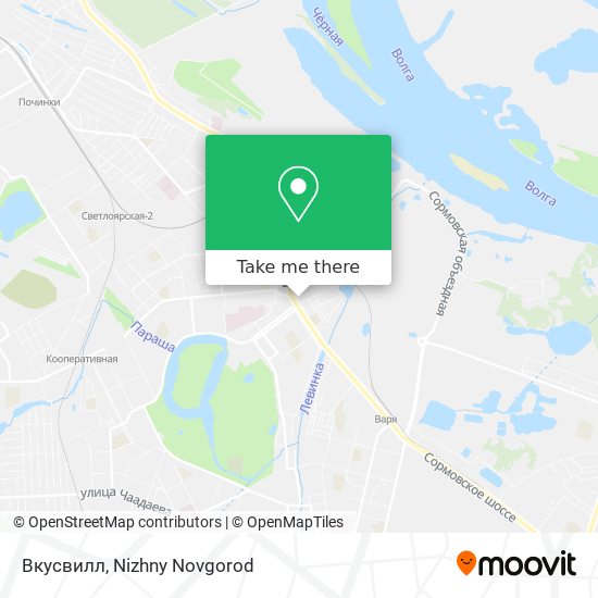 Вкусвилл map