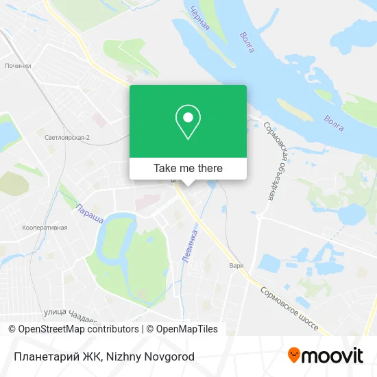 Планетарий ЖК map