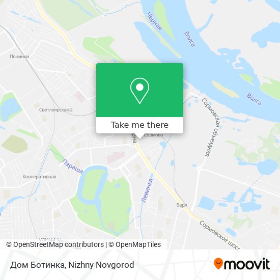 Дом Ботинка map