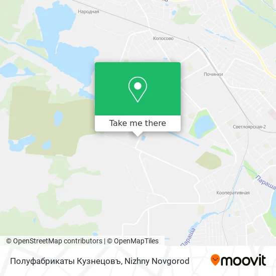 Полуфабрикаты Кузнецовъ map