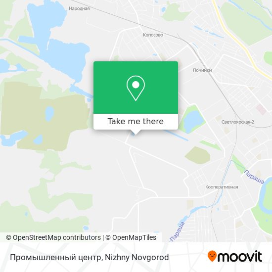 Промышленный центр map