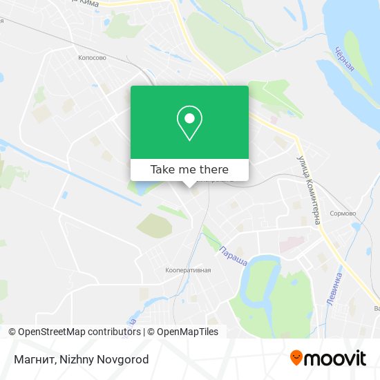 Магнит map