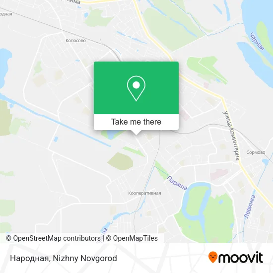 Народная map