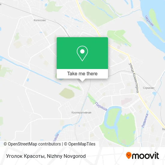 Уголок Красоты map