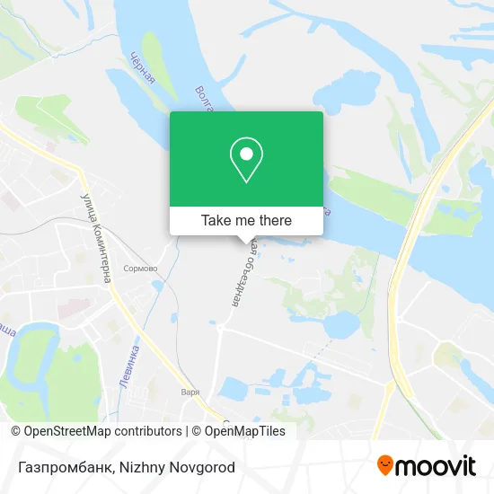 Газпромбанк map