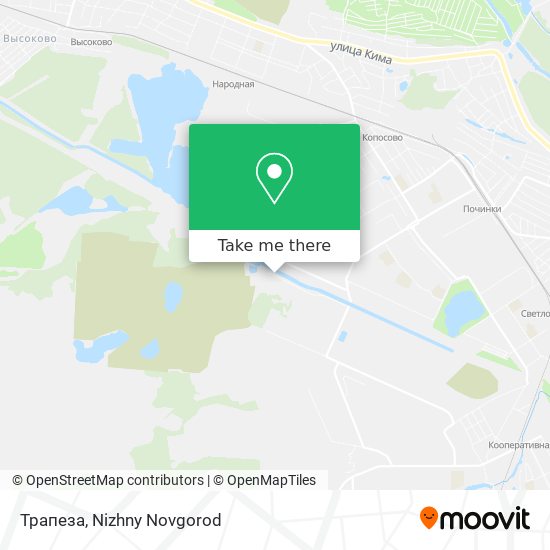 Трапеза map