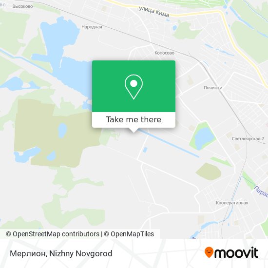 Мерлион map