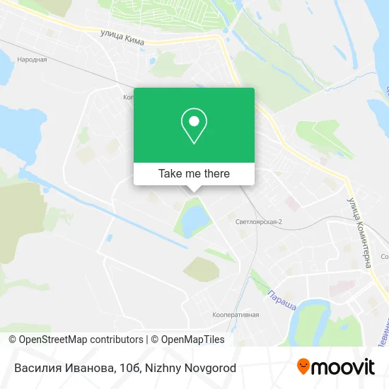 Василия Иванова, 10б map