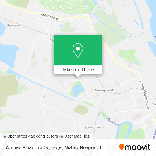 Ателье Ремонта Одежды map