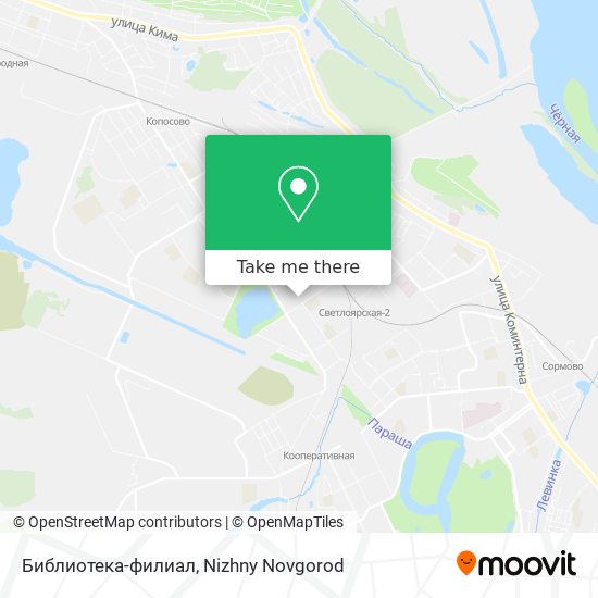 Библиотека-филиал map