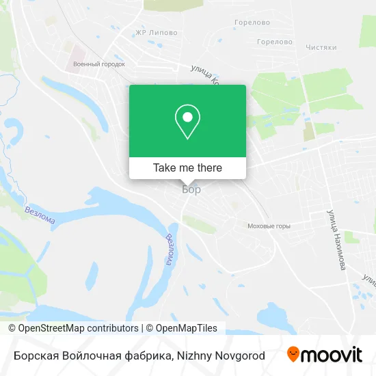 Борская Войлочная фабрика map