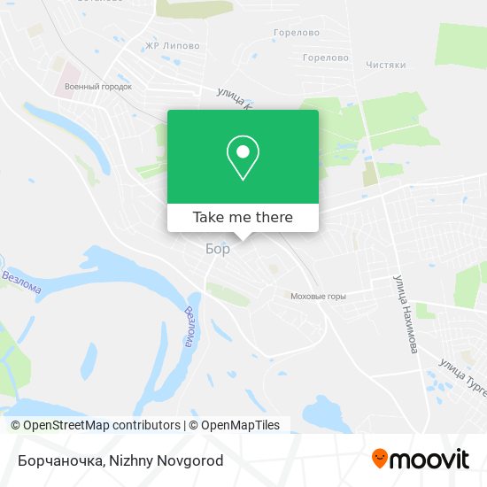 Борчаночка map