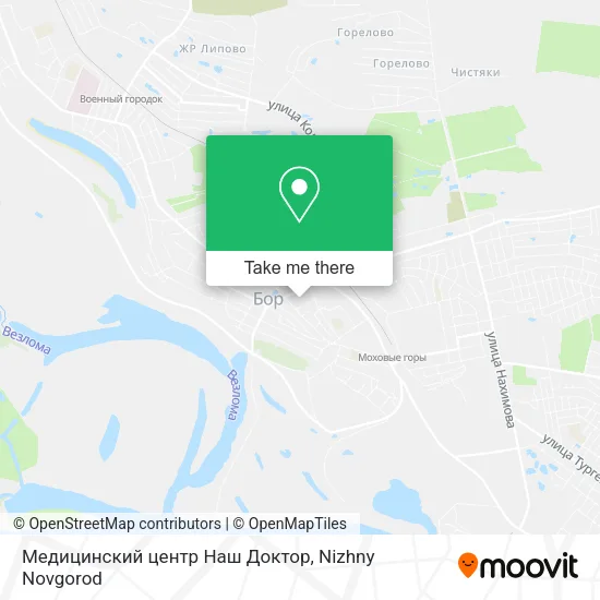 Медицинский центр Наш Доктор map
