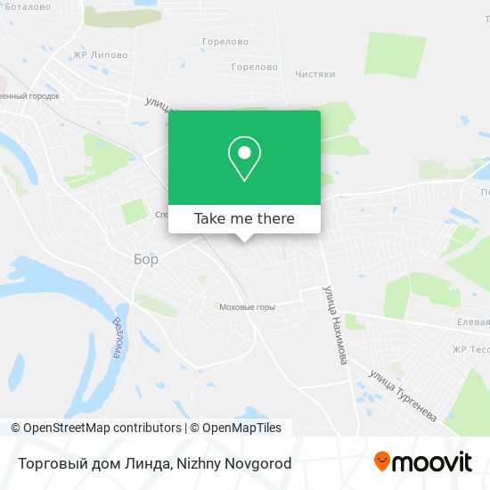 Торговый дом Линда map