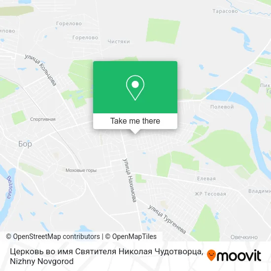 Церковь во имя Святителя Николая Чудотворца map