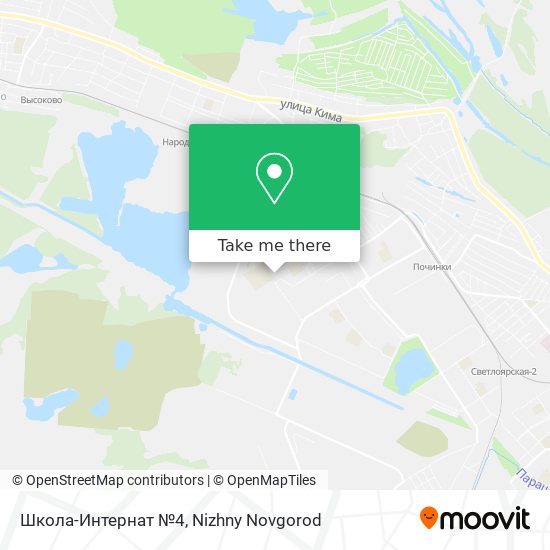 Школа-Интернат №4 map