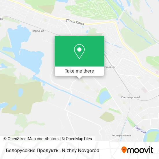 Белорусские Продукты map