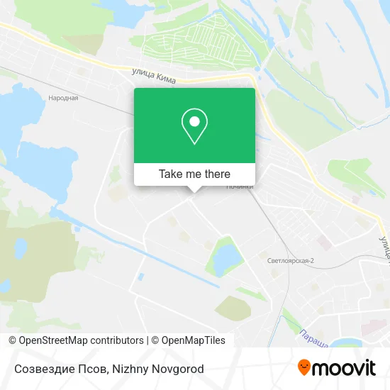 Созвездие Псов map