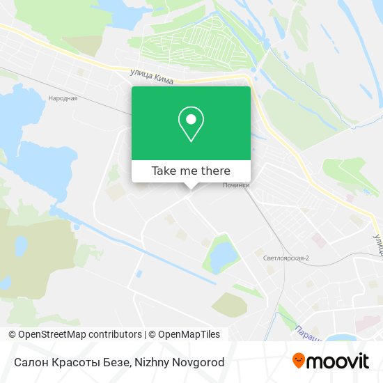 Салон Красоты Безе map