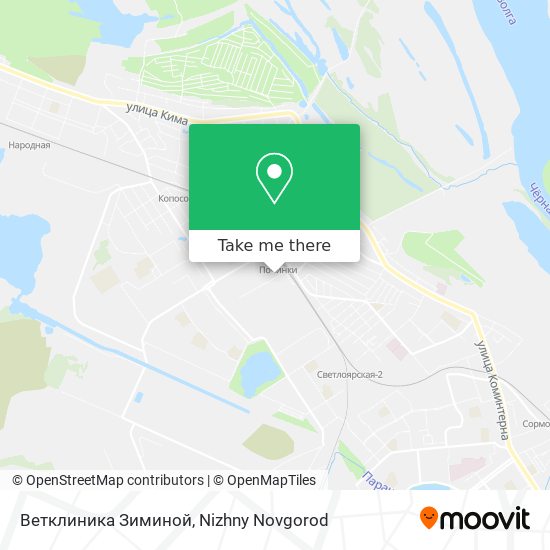 Ветклиника Зиминой map