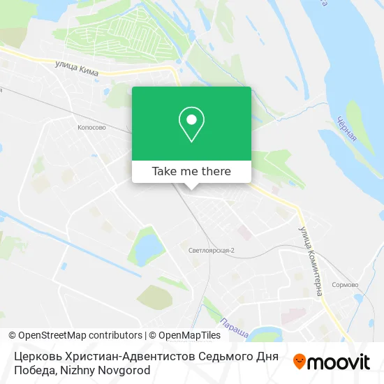 Церковь Христиан-Адвентистов Седьмого Дня Победа map