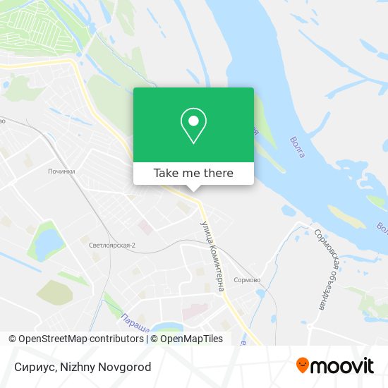 Сириус map