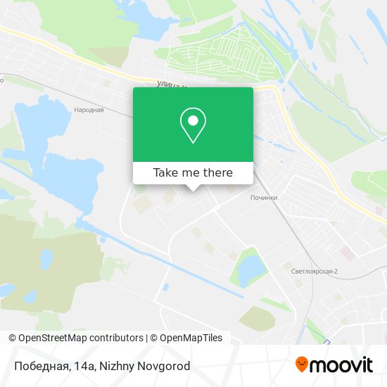 Победная, 14а map
